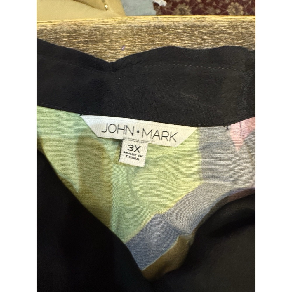 John Mark patchwork tunic colorful eclectic Embro… - image 4